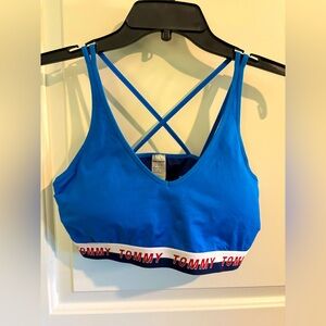 Tommy Hilfiger Sport Blue Sports Bra, Women’s Size XL, NWOT